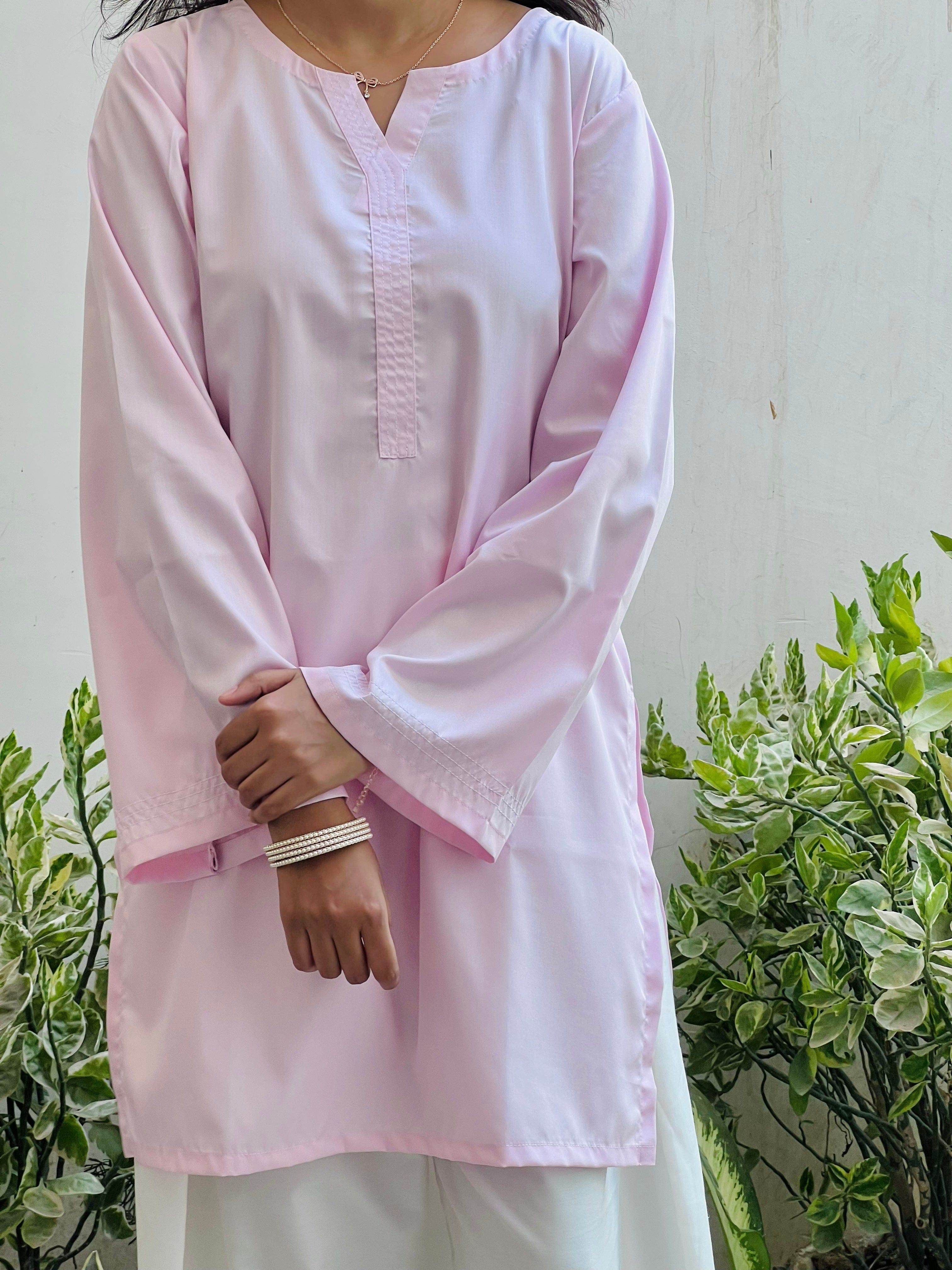 Baby Pink Farsi Salwar set