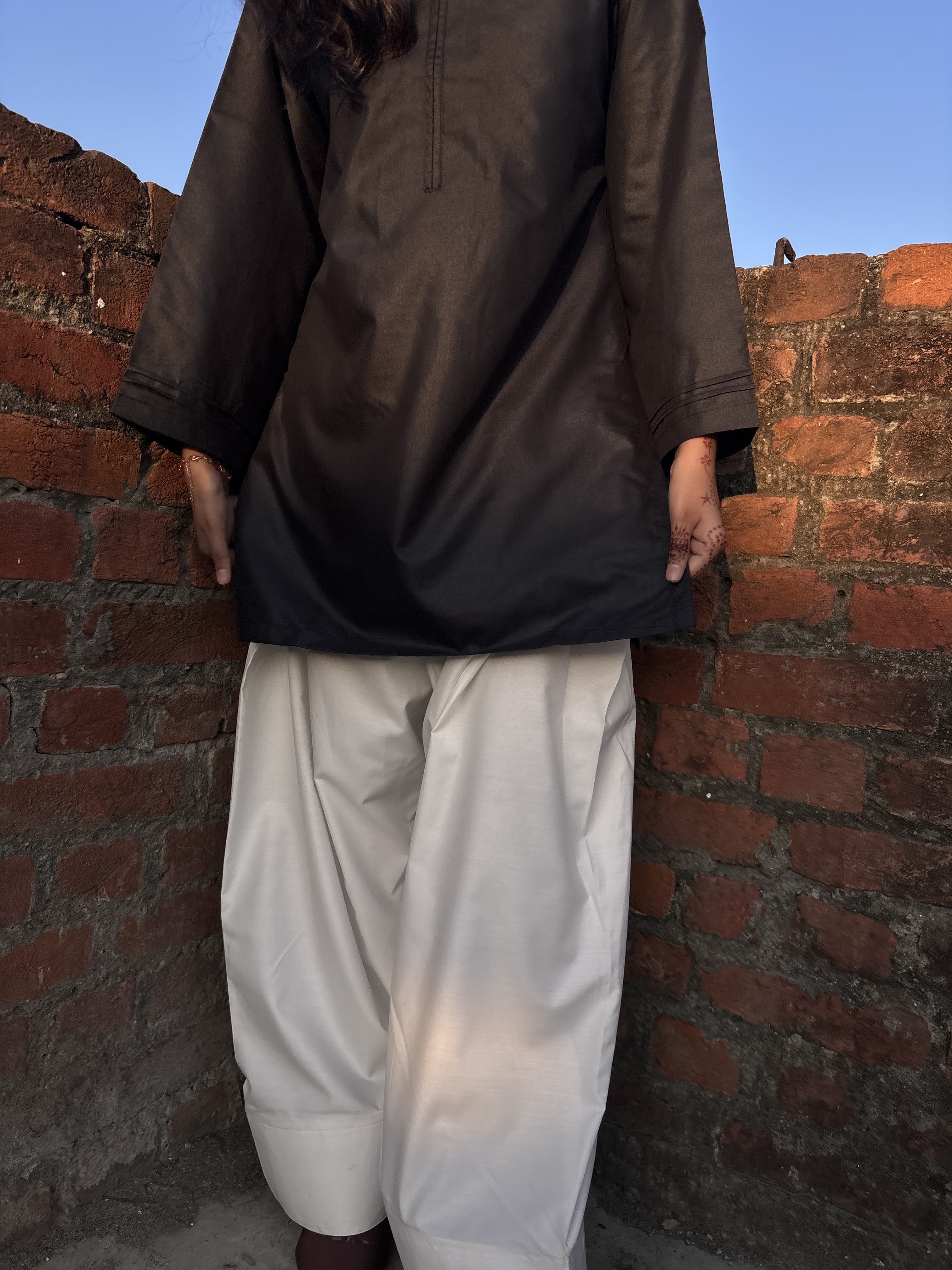 Black Farsi Salwar set