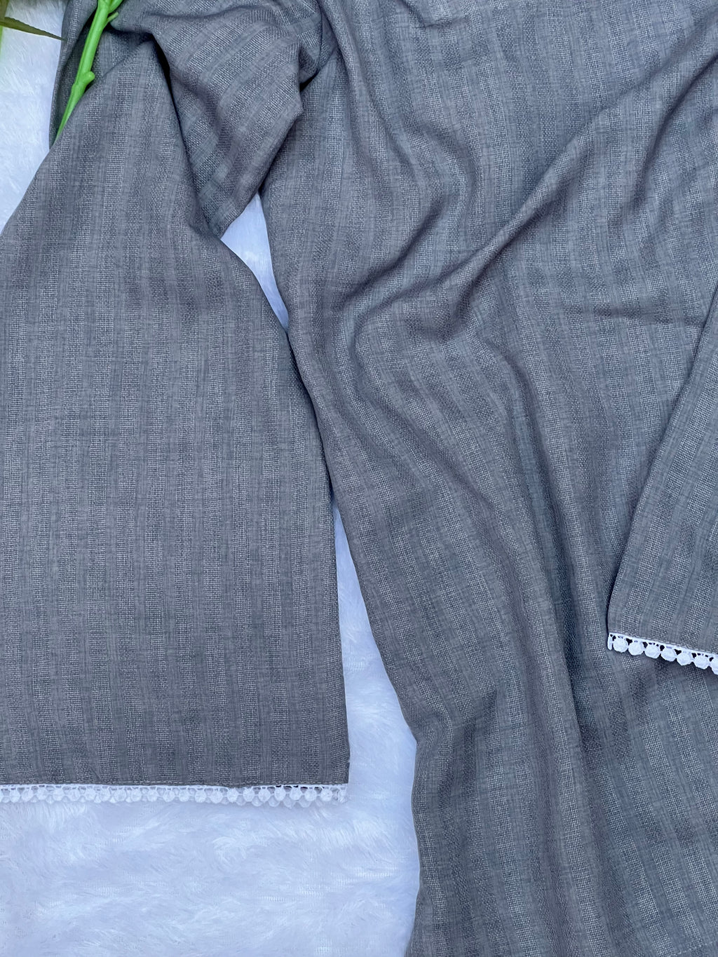 Grey Corset Style Short Kurti