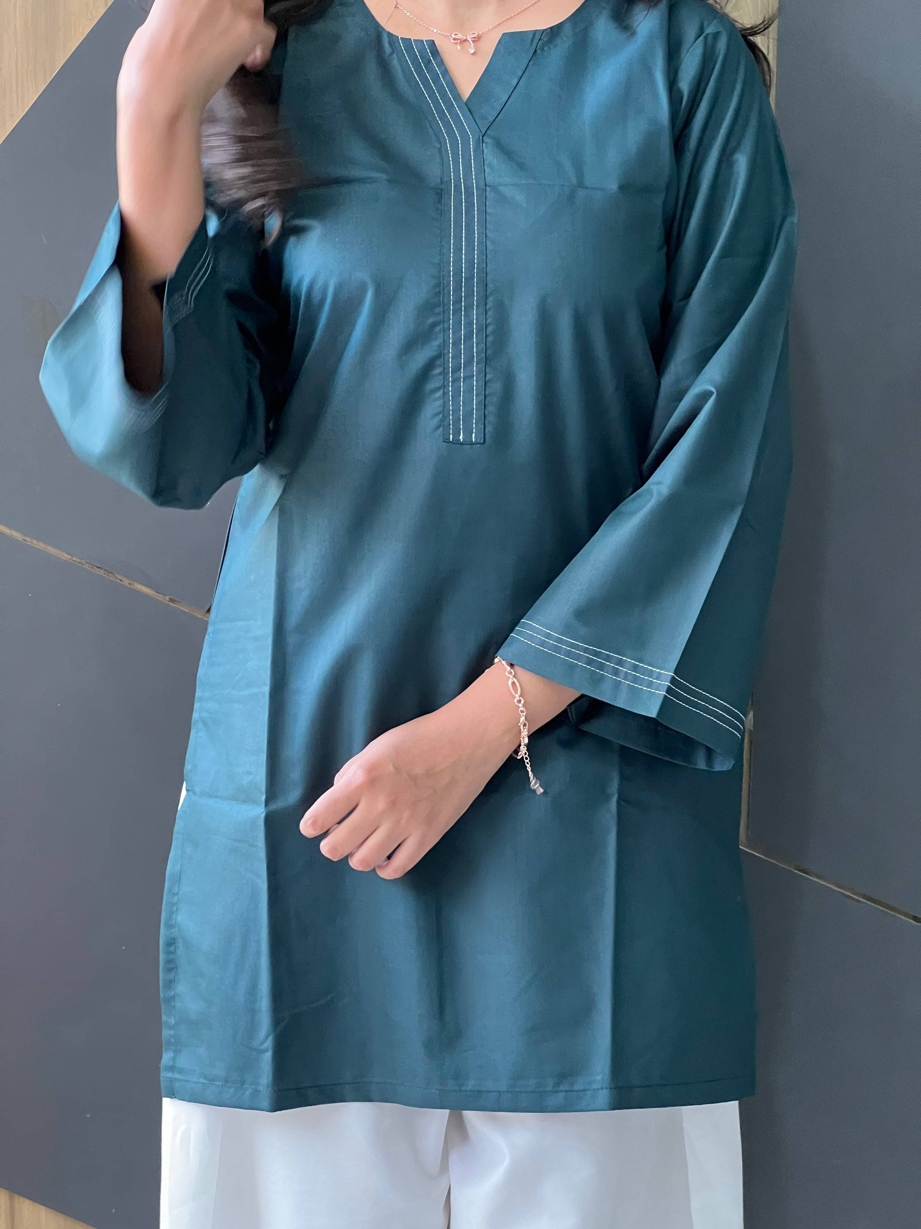 Teal Green Farsi Salwar Set
