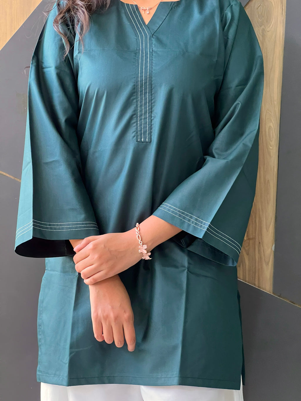 Teal Green Farsi Salwar Set