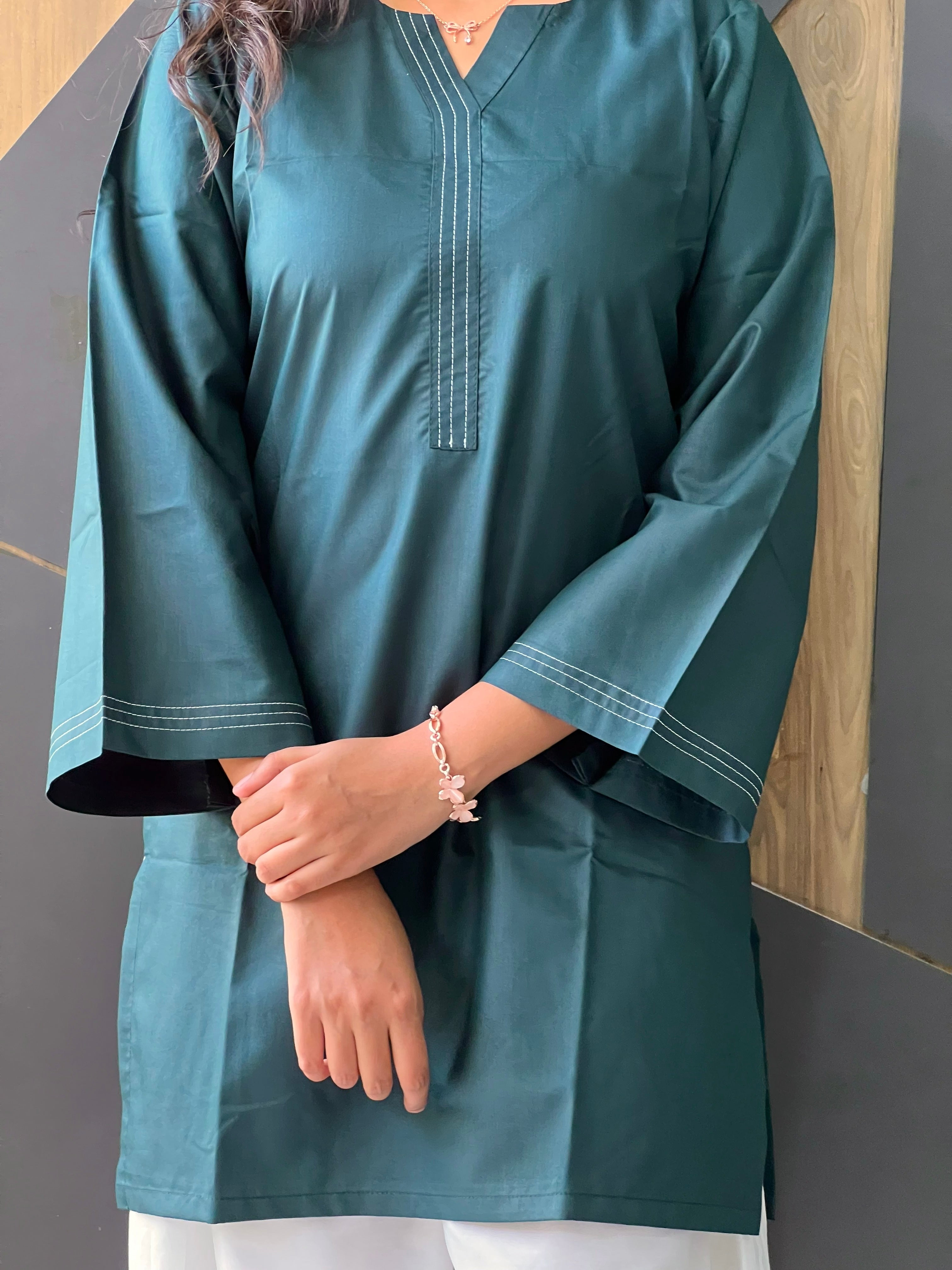 Teal Green Farsi Salwar Set